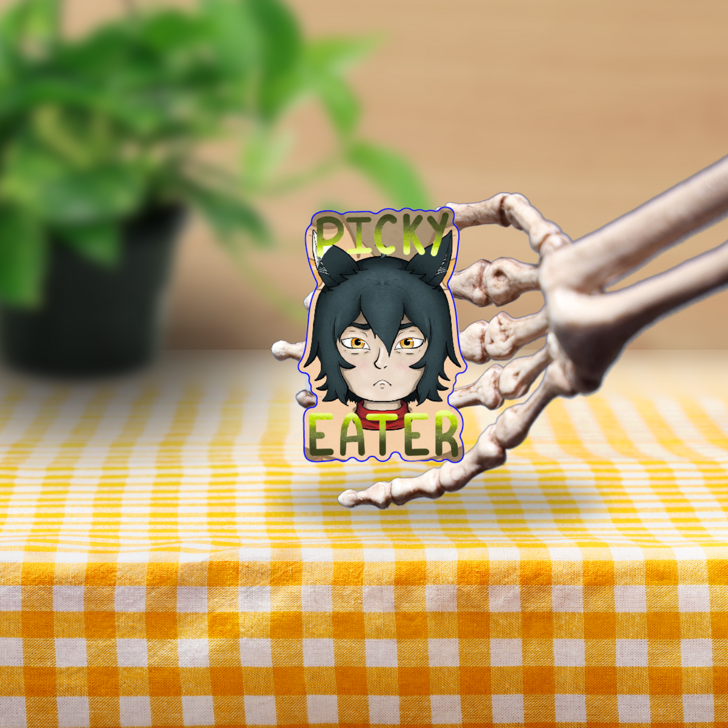 Izutsumi Picky Eater Vinyl Sticker