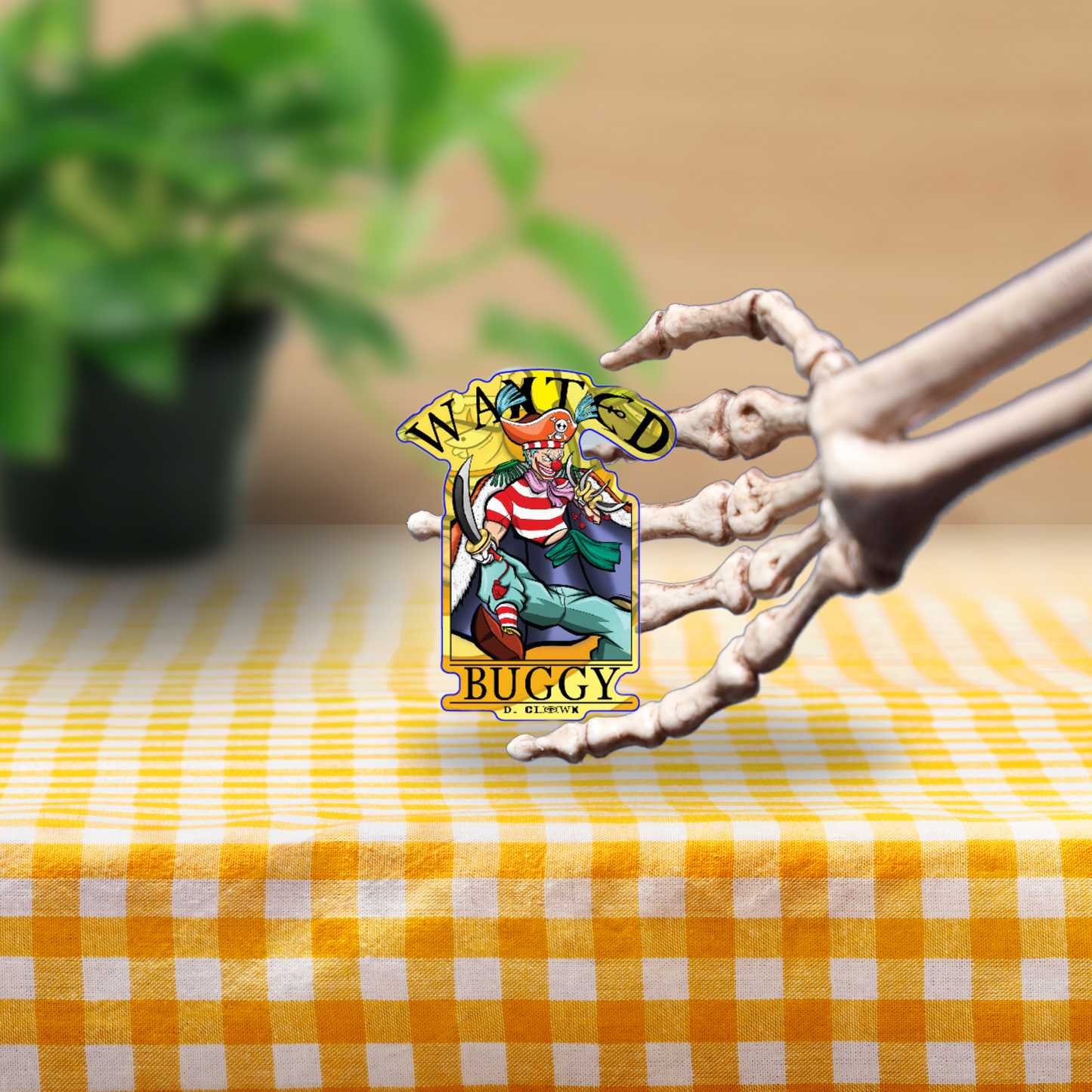 Buggy D. Clown Vinyl Sticker